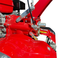 Motoculteur à essence 4 temps 177F 9 CV avec transmission par engrenages, désherbeur multifonctionnel pour le travail du sol et le désherbage des petites exploitations agricoles