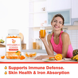 OEM ODM Vitamin C Gummies for Skin Glow Natural <b>Supplement</b> with Vitamin C Sugar Free Recharge <b>Your</b> Immune System Gummies - Product Image 5