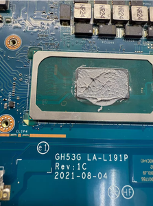 Carte mère GH53G LA-L191P d'occasion pour ordinateur portable de jeu Predator, Core i7 11e génération, RTX 3060, DDR4 - Product Image 2