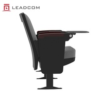 Chaise d'auditorium moderne LEADCOM LS-13601N-301 avec tablette d'écriture, chaise de salle de conférence pour université