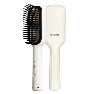 Mini brosse lissante chauffante PTC à chauffage rapide, portable pour voyage, 5 niveaux de température, arrêt automatique sécurisé, compatible OEM ODM - Product Image 1