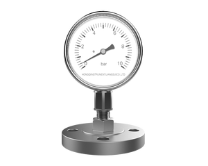 Manômetro de Pressão em Aço Inoxidável Y-60/100/150 0~60MPa com Conexão Inferior (Braçadeira/Flange/Rosca) para Medição de Líquidos/Gases - Product Image 5