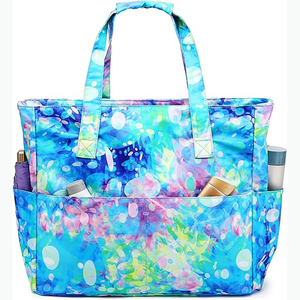 Free Sample Wholesale <b>Women</b> Printed Eco-Friendly Summer <b>Beach</b> Tote <b>Bag</b> Fringe Canvas Cotton Travel Holiday Shoulder Handbag - Product Image 4