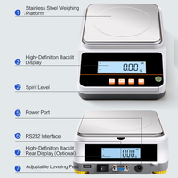 Balance analytique de précision de laboratoire Weighing JK603-P 600g 0.001g avec écran LCD haute sensibilité et affichage supplémentaire