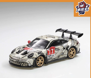 [Preordine] Modellino Auto <span class=keywords><strong>Car</strong></span> Demon <span class=keywords><strong>King</strong></span> 1/64 GT3 RS Mummy Paint in Lega Realistica - Product Image 2