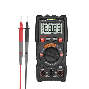MAYILON Ht113b Autorange Digital Multimeter 4000 Counts 600v 10a With 40m Ohms True Rms Continuity Diode Test Battery Test