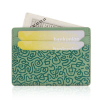 Portefeuille porte-cartes en cuir PU fin avec poche à monnaie, nouvelle collection, design tendance, RFID, multifonctionnel