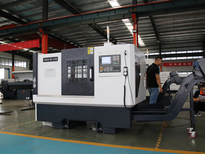 High Precision Fanuc TCK6350 Slant Bed CNC Lathe <strong>Machine</strong> 220V GSK Control System Automatic Light Duty for Construction <strong>Used</strong> - Product Image 4