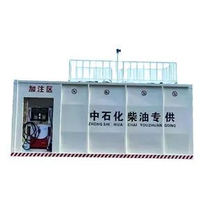 HY — Station de remplissage Mobile antidéflagrant, conteneur antidérapant pour carburant et essence
