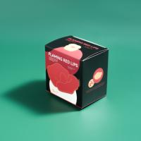Boîte mystère haut de gamme Tiandi avec emballage en papier d'art à fentes pour cosmétiques et aliments, carton blanc