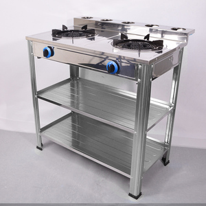 Bağımsız Portatif Gazlı Ocak Ticari veya Ev Tipi Mutfak Portatif Ocaklar Kamp Gazlı Cihazları Ocak Pişirme Ünitesi - Product Image 3