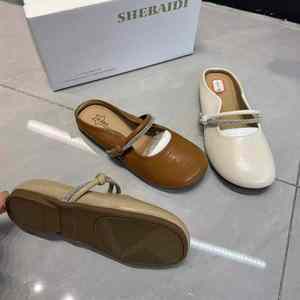 Scarpe Basse da Donna in Pelle di Pecora, Stile Mary Jane, Casual, Punta Quadrata, Vera Pelle, Autunnali, Antiscivolo, Comode - Product Image 4