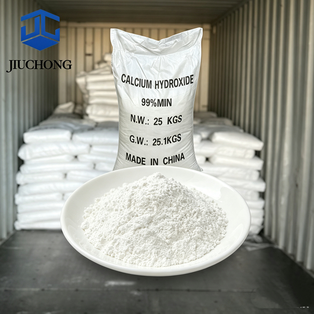 Calcium Hydroxide Hydrated Lime Slaked Lime Ca(OH)2 95% Powder Industrial Grade Food Grade CAS 1305-62-0 Water Treatment