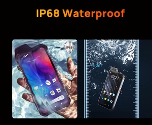 Uniwa W888 6.53 Inch Màn Hình Cảm Ứng Lớn 4GB RAM 64GB ROM <span class=keywords><strong>NFC</strong></span> IP68 Không Thấm Nước Gồ Ghề Điện Thoại Điện Thoại thông minh - Product Image 4