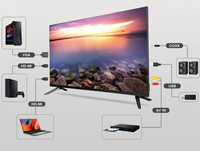 Téléviseur QLED TCL intelligent 43/50/65/75 pouces, qualité d'image 4K HD, 16 Go intégrés, prend en charge les langues mondiales, avec une garantie de deux ans.