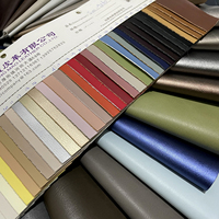 Tissu simili cuir uni de gros d'usine cuir synthétique pour chaussures produits en cuir