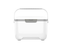 Glacière rigide portable moulée par injection sur mesure, étanche, pour le camping, la pêche, les pique-niques, les soins pour bébés et le stockage des aliments