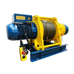 1/2 ton Industrial Electric Winch Heavy Duty with Wire Rope 220/440V 3 phase AC power winch 1100lbs 500kg