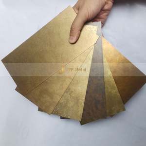 LL270 Antique Bronze Stainless Steel <b>Sheet</b> 316L Nano-Coated Waterproof Patina Finish 0.8-2.0mm Wall Cladding 300 Series Cutting - Product Image 2
