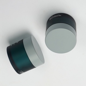 Pot cosmétique rond vide en plastique PP vert de 3 ml, adapté à la sérigraphie, avec bouchon à vis pour crème visage et lotion - Product Image 5