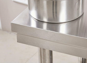 Fabbrica di buona Qualità Direttamente Da Cucina Piano di Lavoro Panca Con Oltre Mensola In Acciaio <span class=keywords><strong>Inox</strong></span> Tavolo di Lavoro - Product Image 4