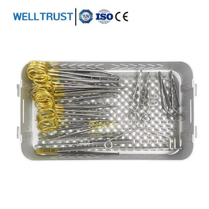 Well Trust - Juego de Instrumentos Quirúrgicos Veterinarios Profesionales, Kit de Esterilización para Perros y Gatos, Kit de Cirugía Veterinaria, Kits Completos - Product Image 1
