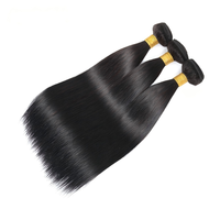 Extensions de cheveux indiens Remy en gros, 100 % naturels, vierges, en vrac, tressés, avec kératine alignée, fixation micro-anneaux