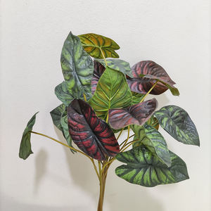 Pianta Artificiale di Alta Qualità Fai-<span class=keywords><strong>da</strong></span>-Te, Foglie di Drago <span class=keywords><strong>Artificiali</strong></span> Realistiche, Alocasia Verde 75cm in PVC per Interni - Product Image 4