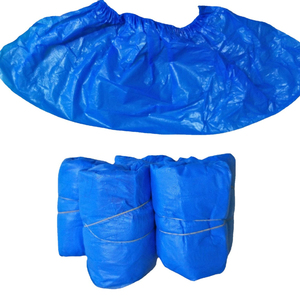 Cubiertas desechables de plástico para zapatos CPE, impermeables, hechas a mano, precio de fábrica, venta directa - Product Image 1
