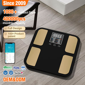 Intelligente Waage Blue Tooth-kompatible elektronische intelligente Gewichts verlust Körperfett waage gleicht digitale Körperfett waage aus - Product Image 1
