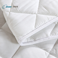 Protège-matelas matelassé 200 g/m² pour lit double, imperméable et respirant, épais, pour hôtel