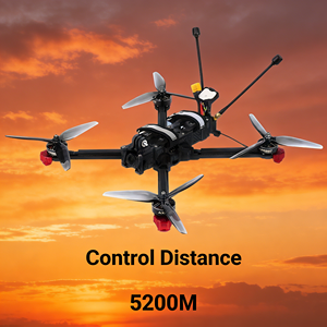 Drone de course FPV longue portée 7 pouces, vidéo analogique 5.8G, transmission 10 km, fibre de carbone, 915Mhz ELRS - Product Image 3