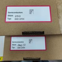 Redresseur en pont GBI25K monophasé 25A 1000V, diode redresseuse en silicium à pont plat GBI-25K pour alimentation industrielle