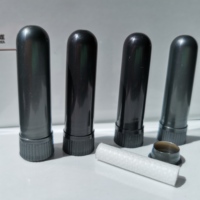 Inhalateur portatif d'aromathérapie de diffuseur pour la couleur noire de bâton d'inhalateur nasal d'huile essentielle