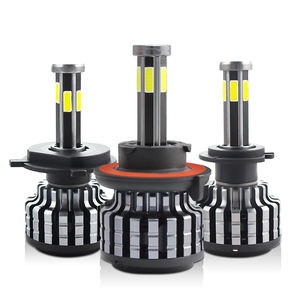 Venta al por mayor 6 lado 9005 9006 <span class=keywords><strong>H1</strong></span> H3 H4 H7 H11 Universal 12V móvil coche Led faros delanteros faros Led - Product Image 1