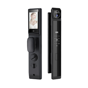 3D Face Door Lock <strong>with</strong> Video <strong>Intercom</strong> Tuya WiFi Smart Lock Automatic Unlock Fingerprint Card &amp; PIN <strong>Code</strong> Entry for Home Security - Product Image 1