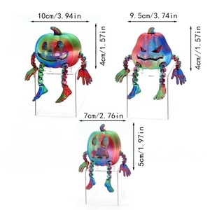 โมเดลฟักทองพิมพ์ 3 มิติแบบกำหนดเอง ชุดตกแต่งฮาโลวีนสำหรับวางบนโต๊ะ - Product Image 6