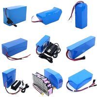 Grossiste OEM, batterie rechargeable au lithium-ion 18650 3.7V personnalisée, pack de batteries 12V 24V 36V 48V 60V 72V pour vélo électrique