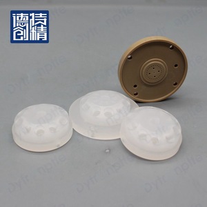 Dechuang Pctfe <b>Plastic</b> Parts Irregular Shape Translucent Laboratory Chemical <b>Engineering</b> Valve Components - Product Image 1