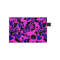 Dompet Kartu Tipis Motif Camo Pink Terbaru, Dompet Kartu Kredit Kulit Minimalis, Tempat Kartu Mini Pola Kustom untuk Wanita, Hadiah