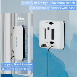 Robot nettoyeur de vitres haute efficacité, électroménager intelligent avec détection d'obstacles et planification automatique du trajet - Product Image 4
