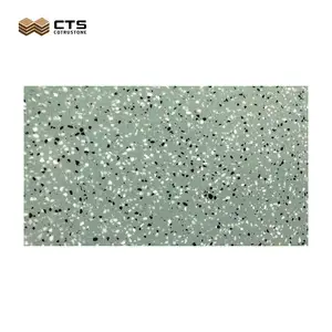 60x30 Green Terrazzo Floor Tile For Out Door