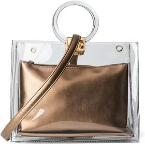 Model Worker PCS Round Handles Replacement For Handmade Bag <b>Handbags</b> Purse Handles Transparent - Product Image 5