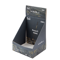 Boîte d'affichage pour produits, commande minimum, en carton imprimé, présentoir de comptoir, boîte en papier pliable