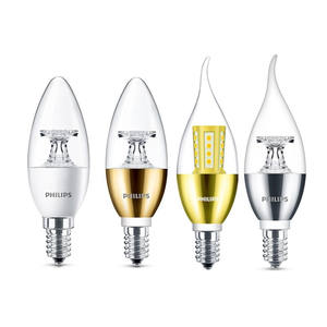 Ampoule LED <span class=keywords><strong>Philips</strong></span> C35 E14 220V 3.5W 4W 4.5W 5.5W 6.5W 2700K, remplace les ampoules halogènes 50W, dimmable, type bougie - Product Image 2