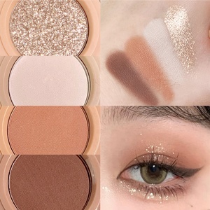 Bán Buôn Tự Nhiên Sáng Bóng Nhãn Hiệu Riêng Eyeshadow Palette Long Lanh Khỏa Thân <span class=keywords><strong>Make</strong></span> <span class=keywords><strong>up</strong></span> <span class=keywords><strong>Kit</strong></span> Cho Phụ Nữ Cô Gái - Product Image 4