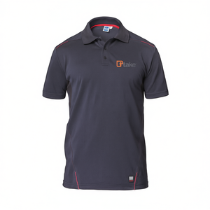 เสื้อโปโลแขนสั้นสีน้ำเงิน L ชุดทำงาน - Product Image 2