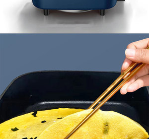 Commercial 34cm Électrique <span class=keywords><strong>Pizza</strong></span> Oeuf Pan Gâteau Maker Moderne Inclinaison Braisage En Aluminium Métal Carton Boîte pour La Cuisson - Product Image 6