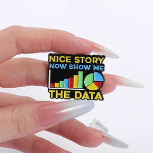 NICE STORY DATA esmalte Pin broche Pines solapa pines insignia en mochila accesorios de ropa joyería divertida regalos para amigos - Product Image 3