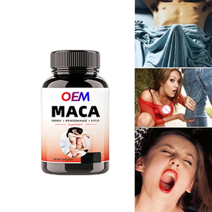 كبسولات ماكا الطبيعية المتعددة للبالغين - تعزيز قوي للرجال، غير مناسب للحوامل والأطفال، حاصل على شهادة HACCP/ISO، 60 كبسولة - Product Image 2